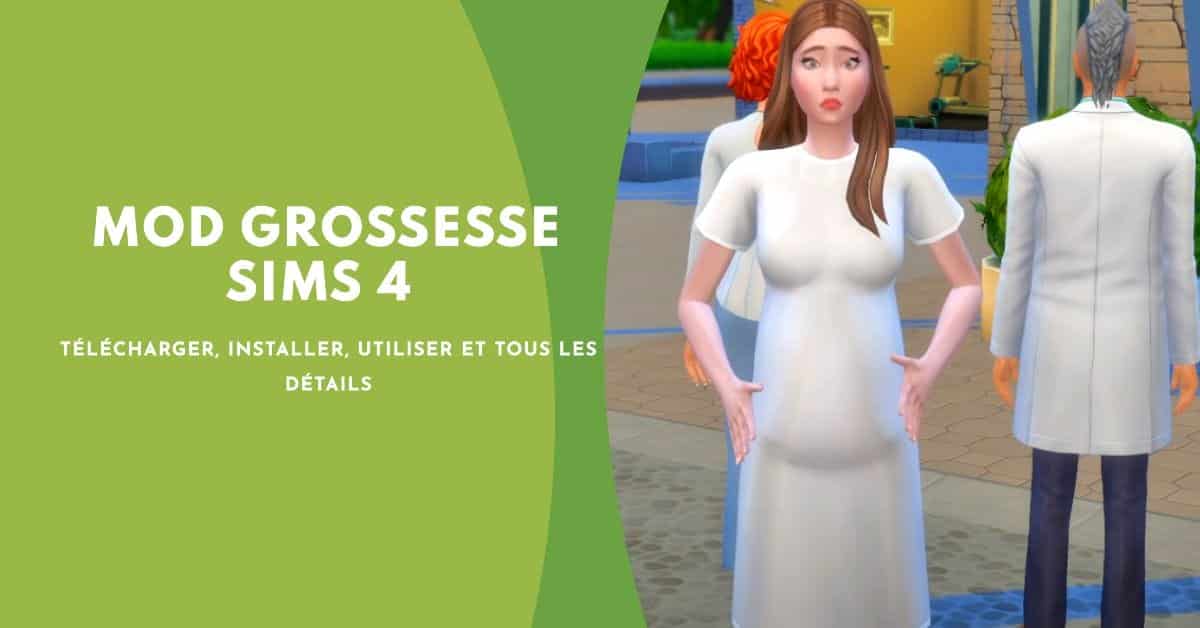 mod grossesse sims 4​