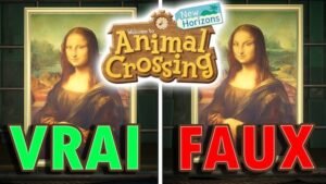 toile solennelle animal crossing​