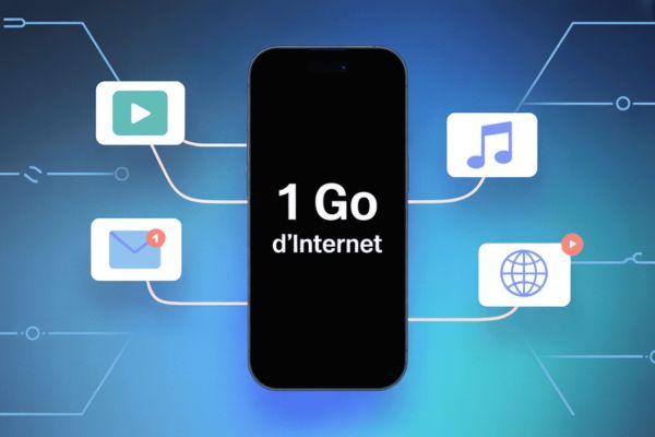 1 go internet combien de temps