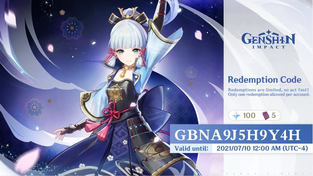 code genshin impact