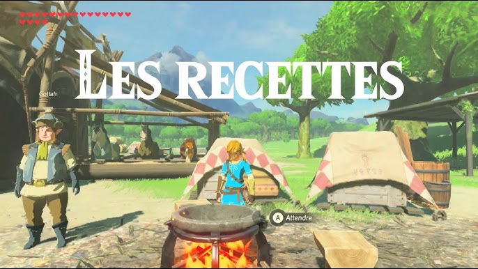 meilleure recette zelda breath of the wild